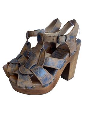 BedStu Platform Sandals
